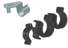 Clips plastiques tuyauterie moteur Clips plastiques tuyauterie moteur