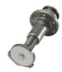 Manuel parking brake screw and nut system